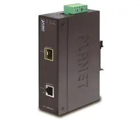 Planet IFT-805AT / Optischer Konverter / SFP / DIN-Schiene / IP30 / -40 bis 75 °C
