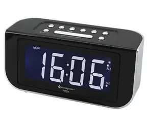 Soundmaster FUR4005 schwarz / Radiowecker / FM / Kalender / Funkzeit