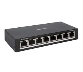 HiLook NS-0508 / Switch / 8x 10/100/1000 Mbit/s RJ45 / Metall
