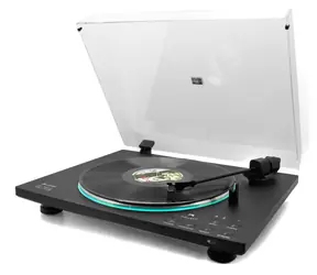 Soundmaster PL860SW Elite Line schwarz / Plattenspieler / Magnetisches Tonabnehmersystem / Bluetooth