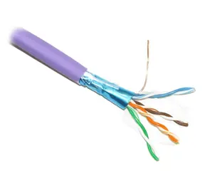 Planet Elite FTP-Kabel Cat5e lila / FTP / geschirmt - Draht / 4 Adern / 305 m