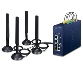 Planet Dual-5G/LTE-Sicherheitsgateway / Sicherheitsgateway / 2x WAN + 3x LAN / DI/DO / GPS / DIN / IP30