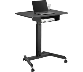Maclean MC-903B schwarz / Arbeitsplatz / Schreibtischständer / ergonomisch