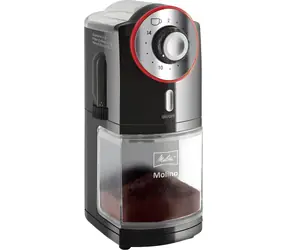 Melitta Molino 1019-01 / Kaffeemühle / elektrisch / Mahlstein / Mahlgradsteuerung