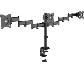 Maclean MC-691 / Tischhalterung für 3 Monitore / 13-27"