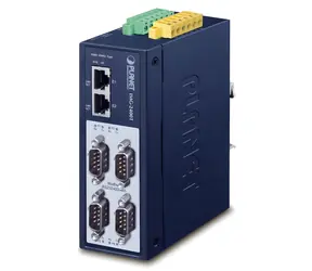 Planet MODBUS-Gateway RS-232/422/485-IP / Industrie-Gateway / 4X COM / 100Base-TX / IP40