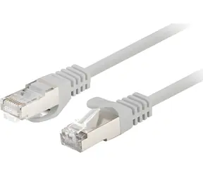 Lanberg CAT6 FTP 1 m grau / Patchkabel / RJ45-RJ45 / Fluke-geprüft / 10 Stück