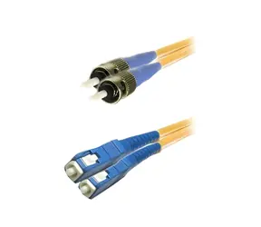 Xtendlan FO Patchkabel ST-SC 1 m / Optisches Patchkabel / 9/125 Duplex / G.652d / LS0H