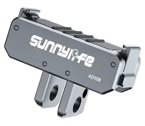 Sunnylife ON-AD108 / Bidirektionaler Montageadapter / für DJI OSMO Nano und Action 6 / Aluminium