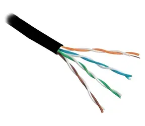 Planet Elite UTP-Kabel für den Außenbereich / Netzwerkkabel / Cat5e / 4 Adernpaare / PE-Mantel / 305 m Rolle / DCA