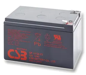 CSB GP12120 F2 / Backup-Batterie VRLA AGM / 12 V / 12 Ah