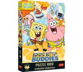 Trefl Puzzle Premium PLUS SpongeBob / 1000 Teile / 68,3 x 48 cm / für Kinder und Erwachsene