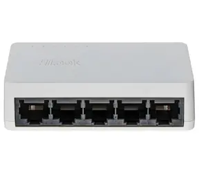 HiLook NS-0505D / Switch / 5 Ports / 10/100/1000 Mbit/s / RJ45 / Kunststoff