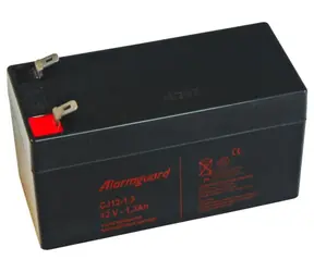 Alarmguard CJ12-1.3 / Wartungsfreie Blei-Säure-Batterie / 12 V / 1,3 Ah / 5 Jahre Lebensdauer