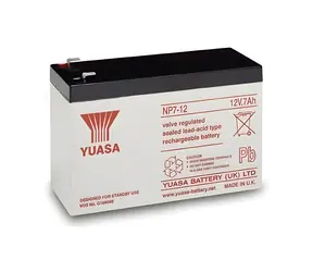Yuasa NP 7-12 / Batterie / 12V / 7Ah / VRLA