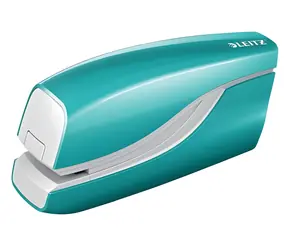 Leitz NeXXt Wow 5566 eisblau / Elektrischer Hefter / 1 mm / 10 Blatt / E1-Klammern
