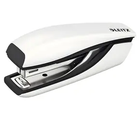 Leitz NeXXt 5528 Perlweiß / Minihefter / bis zu 10 Blatt / Metall