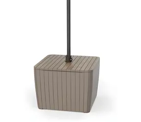 Keter Gartentisch Luzon Deco Eschenholz, Cappuccino / Gartentisch