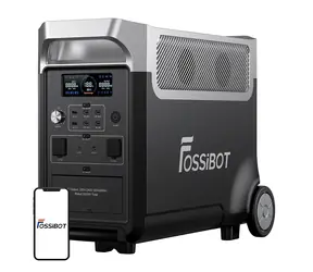 FOSSiBOT F3600 Pro schwarz / Ladestation / 3600 W / 3840 Wh / LiFePO4 / Solar 2000 W