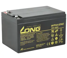 Long WP14-12NE / Bleiakku / 12 V / 14 Ah / AGM DeepCycle / M5-Anschluss