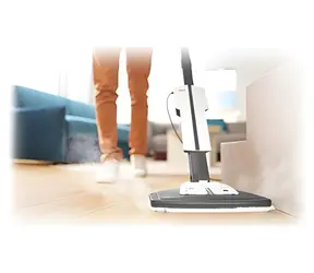 Polti Vaporetto SV660 Style grau/weiß / Dampfreiniger 2-in-1 / 1500 W / 0,5 l / 2,83 kg