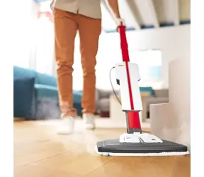 Polti Vaporetto SV650 Style rot/weiß / Dampfreiniger 2-in-1 / 1500 W / 0,5 l / 2,83 kg