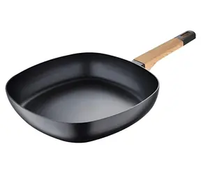 BERGNER Earth Black Grillpfanne 28 cm / Antihaftbeschichtung
