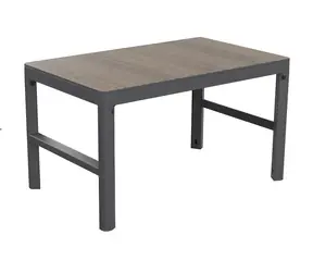 Keter Lyon Deco Walnuss, Graphit / Gartentisch