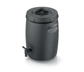 Prosperplast COMBIOLIQ 55 l schwarz / Komposter / Volumen 55 l / Höhe 60,2 cm / Breite 38 cm / Kunststoff