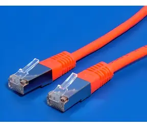 OEM Patchkabel FTP Cat6 rot / Patchkabel / RJ45-RJ45 / 1 m