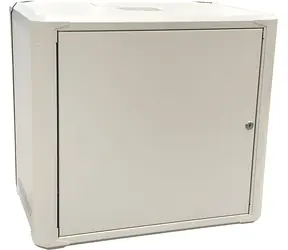 Conexpro 19" 9HE/400mm Rack / Rack / Einteilig / Flach verpackt / Tür aus Blech