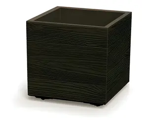 Prosperplast MADERA SQUARE Öko-Holz 38,5 cm Kaffee-/Blumentopf / Kunststoff / 31,5 l