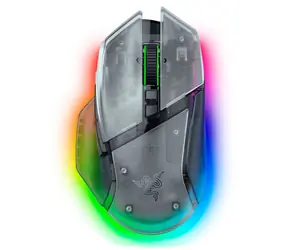 Razer Basilisk V3 35K transparent / Kabellose Gaming-Maus / Optisch / 35000 DPI