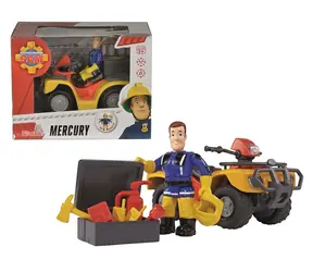 Simba Mercury Feuerwehrmann Sam ATV mit Figur / 3-8 Jahre