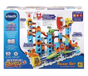 VTech Marble Rush Rocket M100E Kugelbahn / ab 4 Jahren / 78 Teile