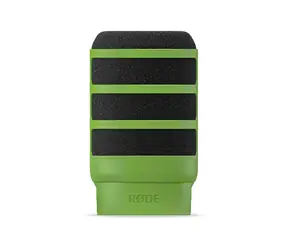 Rode WS14 grün / Windschutz / für Rode PodMic und PodMic USB