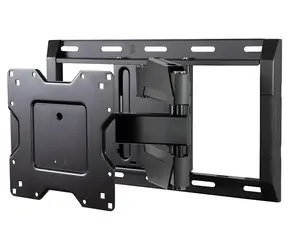 Ergotron Neo-Flex Low-Profile UHD schwarz / Wandmontage / bis zu 94 cm / 54 kg / VESA 600×400 mm / neigbar