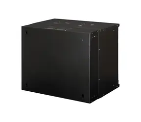 Digitus SOHO PRO DN-49205 schwarz / Wandregal / 9 HE / 19 Zoll / Tragfähigkeit 60 kg