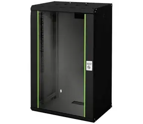 Digitus Unique DN-19 20-U-JZ schwarz / Wandschrank / 20 HE / 19" / Tiefe 45 cm