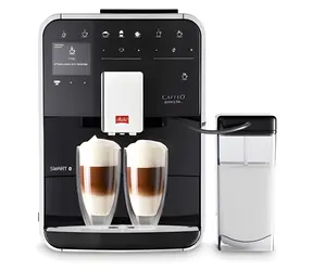 Melitta Barista T SMART F83/0-102 schwarz / Kaffeevollautomat / Touch-Bedienung / Connect App / Auslauf 140 mm