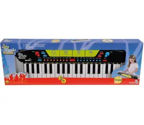 Simba Kinderkeyboard „Meine musikalische Welt“ / 37 Tasten / 8 Rhythmen / Aufnahme- und Wiedergabefunktion / ab 3 Jahren