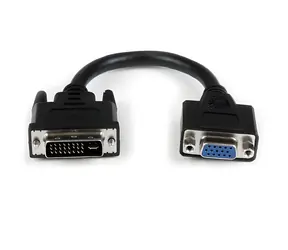 StarTech DVI-I auf VGA Adapter, schwarz, 5 Stück / Adapter / DVI-I / VGA