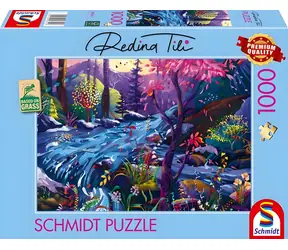 Schmidt Puzzle Fluss der Träume / 1000 Teile / ab 12 Jahren