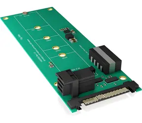 Icy Box IB-M2B02 / Adapter M.2 auf U.2 / Mini SAS HD / bis zu 32 Gbit/s