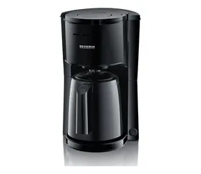 Severin KA 9307 schwarz / Filterkaffeemaschine / 2 Wasserkocher