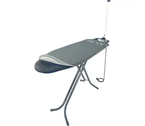 Leifheit AirBoard M Black PLUS NF 76215 / Bügelbrett / 120 x 38 cm / Höhenverstellbar