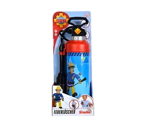 Simba Feuerlöscher Fireman Sam Pro / rot, blau / Tankinhalt 900 ml / 3-8 Jahre / Kunststoff
