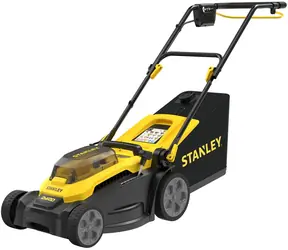 Stanley V20 SCMWP3701N-XJ schwarz/gelb / Akku-Rasenmäher / 36 V (2 x 18 V) / Schnittbreite 37 cm / ohne Akku und Ladegerät