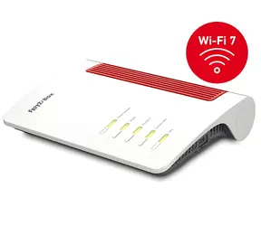 AVM FRITZ! Box 4690 / WLAN-Router / Wi-Fi 7 / 5760 Mbit/s / 4X LAN / USB 3.2