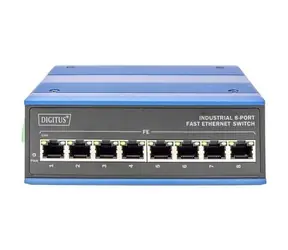 Digitus DN-650106 / Switch / Industriell / 8x Gigabit / IP40